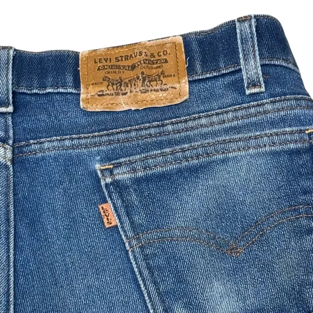 Levi's Action Straight Leg Jeans Vintage 90s Medium Wash 36x30